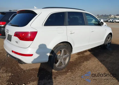 2015 Audi Q7 3.0T S Line Prestige z USA, uszkodzony, nr VIN WA1DGAFE2FD012961
